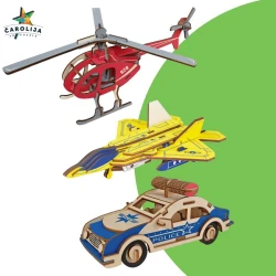 3 u 1 (avion/ helikopter/ policijski automobil)