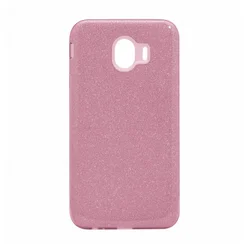 Maska Crystal Dust za Samsung J4/J400F (2018) EU verzija pink.