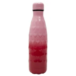 shumee 500 ml roza in rdeča termo steklenica v obliki srca