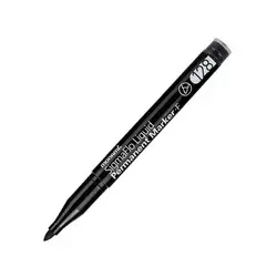 MONAMI permanentni marker Monami SigmaFlo Liquid Marker 128, črna