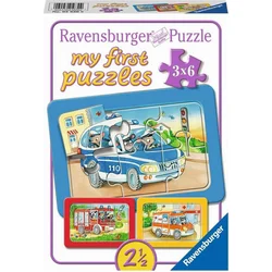 Ravensburger Slagalica Životinje u akciji, 3x6 delova