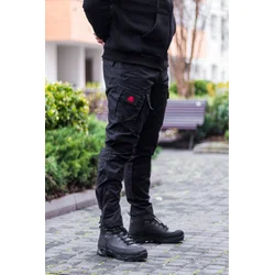 PREDATOR Muške pantalone 3.0, Crne