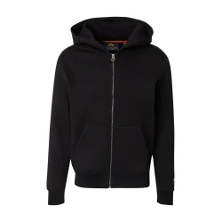 ALPHA INDUSTRIES Jopa na zadrgo črna/bela