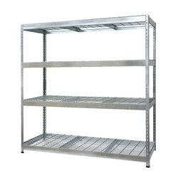Polica metalna žičana čaura kačenje 400kg 180x150x60 4nivoa