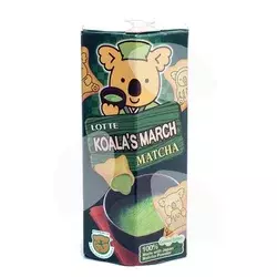 Čokoladni piškoti KOALAS Lotte Matcha pakiranje 37g