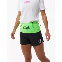 COMPRESSPORT Free Belt Pro - UTMB 2026 tekaški pas, neon green (XS/S)