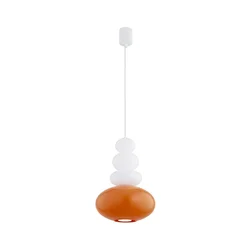 Argon 8822 - Luster na sajli DIEGO 1xGU10/5W/230V bela/narandžasta
