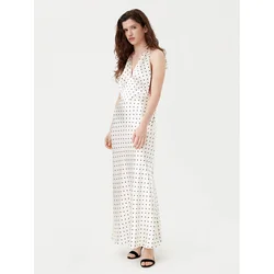 Bardot Večerna obleka 59317DB1 Écru Regular Fit