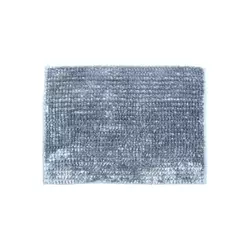 Protivklizna kupatilska prostirka CHENILLE 50x80 cm svetlo siva