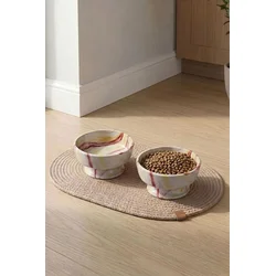 Paws & Whiskers Činija za hranu za kućne ljubimce, Žuta