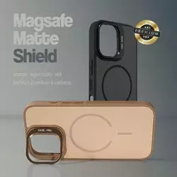 Torbica Magsafe Matte Shield za iPhone 16 Pro Max 6.9 roze