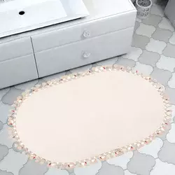 Lessentiel Maison Prostirka za kupatilo 75x120cm Bela