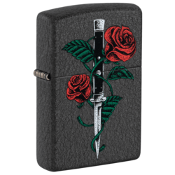 Zippo vžigalnik 49778 Rose Dagger Tattoo