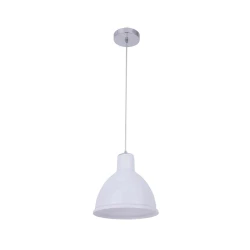 Klausen 111009 - Luster na sajli CREATE 1xE27/11W/230V bela