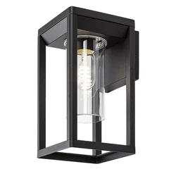 RABALUX Zernest Spoljna zidna lampa, IP54, E27, 15W, Crna