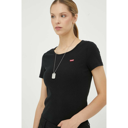 LEVIS Majica 2PACK TEE, črna