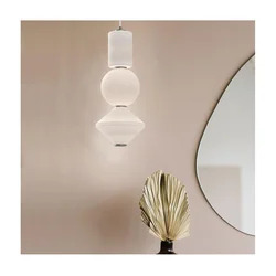 Alora Mood ALM-BIJOU-P3-PN - LED luster na lanku BIJOU LED/20W/230V 3000K hrom
