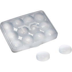 Tyr soft silicone ear plugs 12 pack clear