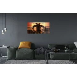tulup.si Slika na akrilnem steklu Sunset oblika 120x60 cm 2 obešalnika