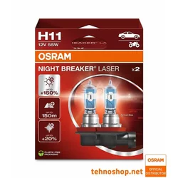 Komplet 2x automobilske sijalice NIGHT BREAKER H11 PGJ19-2/55W/12V - Osram