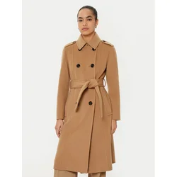 MAX&Co. Volneni plašč 2516011031200 Rjava Regular Fit