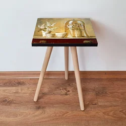 Hanah Home Klub sto Shp308, 35x42x35 cm, Šareni