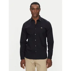 Lacoste Srajca CH5620 Mornarsko modra Slim Fit