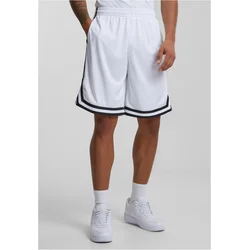Stripes Mesh Shorts whtblkwht