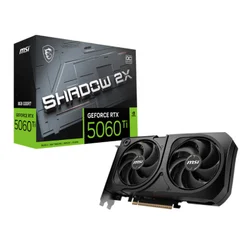 MSI RTX 5060 TI 8G RTX 5060 Ti 8G SHADOW 2X OC PLUS