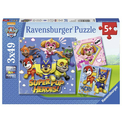 Ravensburger Slagalica Paw patrol, 3x49 delova