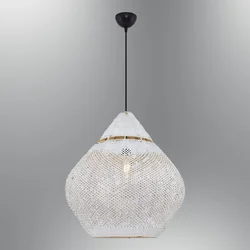 Opviq Luster 4461-25-01, 120cm, 50 cm 24W, E27, Beli