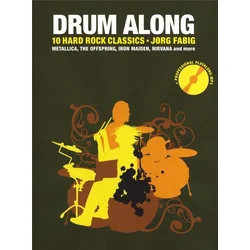 FABIG:DRUM ALONG 10 HARD ROCK CLASSICS +CD
