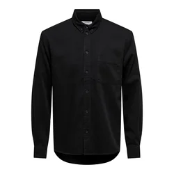 Only & Sons Srajca ONSORSON črn denim