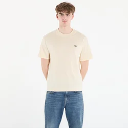 Majice LACOSTE Tee-Shirt Naturel Clair 4