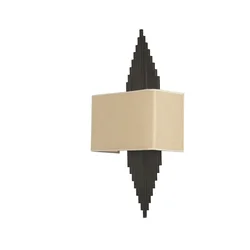Opviq Zidna lampa E14 Socket, Crno-Bež