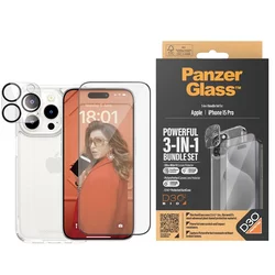 Bundle PanzerGlass iPhone 15 Pro