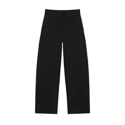 Pull&Bear Hlače črna