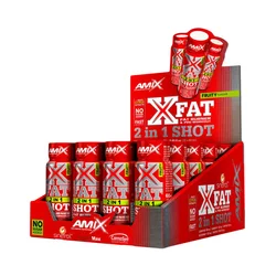 Amix Šotovi za za sagorevanje masti i energiju X-Fat 2in1, 60 ml, 20 komada