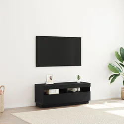TV ormar Crni hrast 100 x 35 x 40 cm Konstruirano drvo