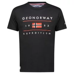 GEOGRAPHICAL NORWAY Majica kratak rukav jezolo db black men 254 M