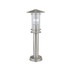 Eglo Lisiospoljna podna lampa/1, e27, h500, inox/staklo