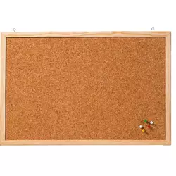 Tabla od plute sa drvenim ramom 40x60