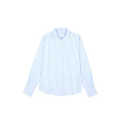 Scalpers Bluza Davis svetlo modra/bela