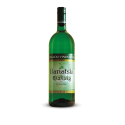 Vršački vinogradi Banatski rizling Vino, 1L