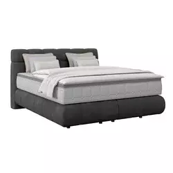 Boxspring Krevet Nobu 180/200 cm , antracit