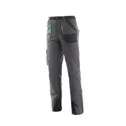 Canis Radne pantalone do struka ženske sirius vel.46 sivo-zelena ( 38340 )