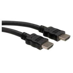 ROLINE HDMI High Speed Cable, M/M 3 m HDMI kabel HDMI Tip A (Standard) Crno