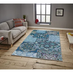 Conceptum Hypnose tepih Asr Crpt-111, pravokutni, 80 x 140 cm, svijetloplava