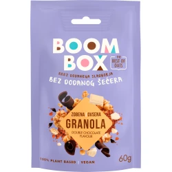 Boom Box Ovsena kaša granola Double čokolada 60 g
