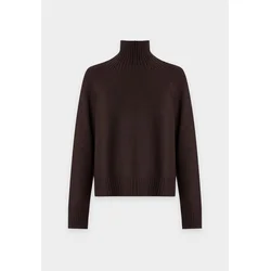MICHAEL Michael Kors Pulover Solid Easy temno rjava